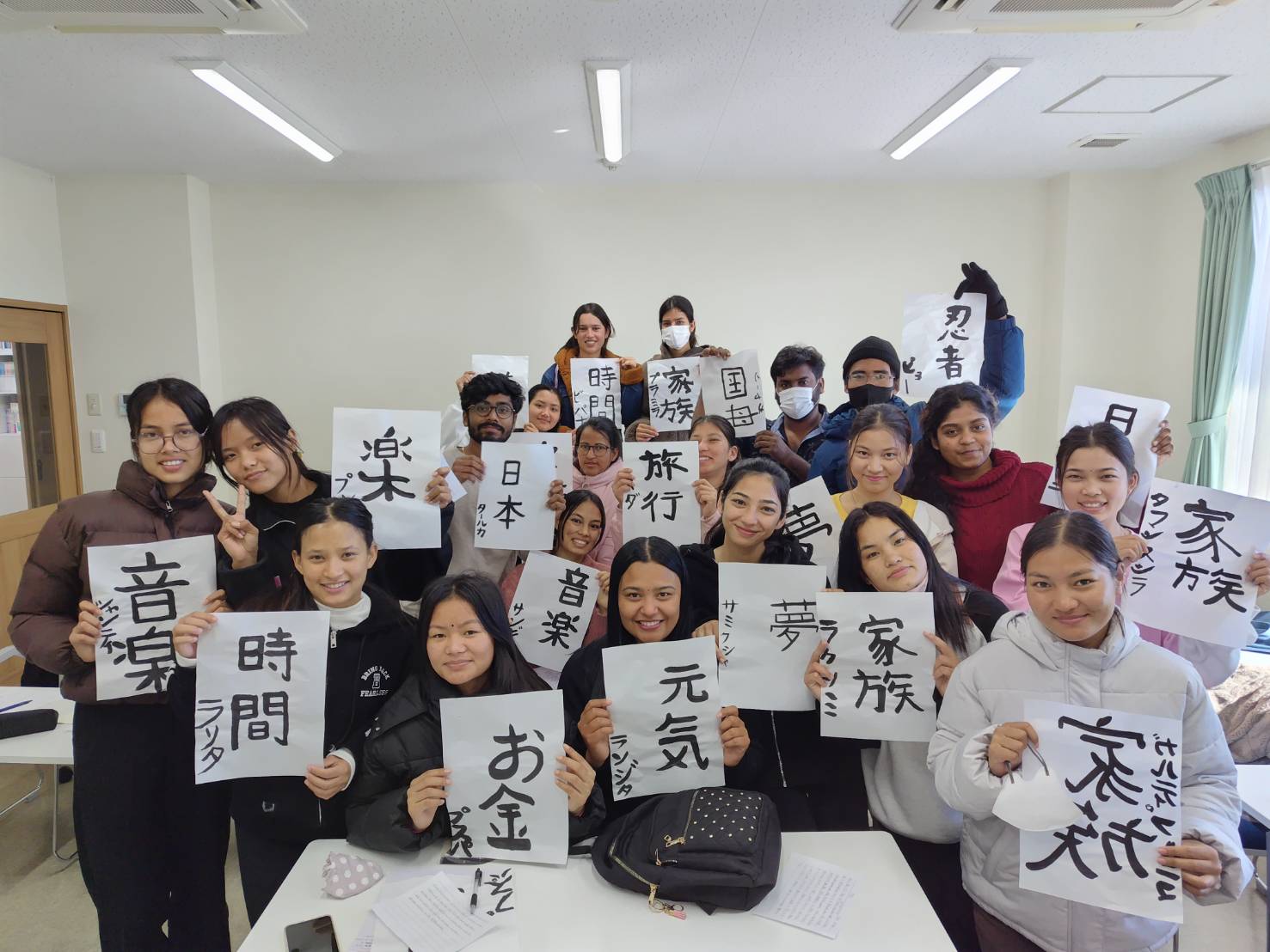 高崎ドリーム日本語学校 卒業式の様子