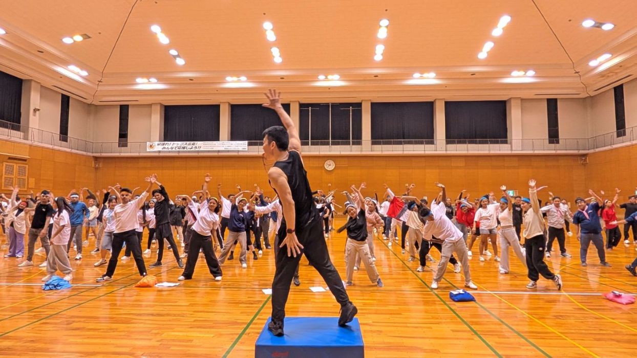 日本ウェルネススポーツ専門学校広島校 全学生による一大イベント、運動会を広島市安芸区スポーツセンターにて開催