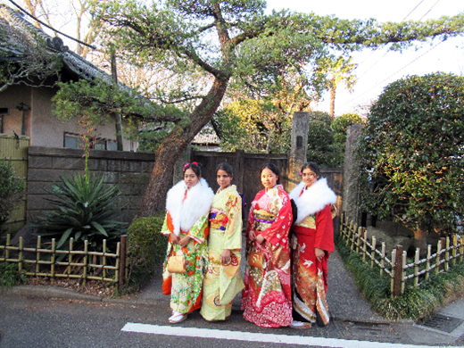 浦和国際学院東京校 和装で日本を感じます！